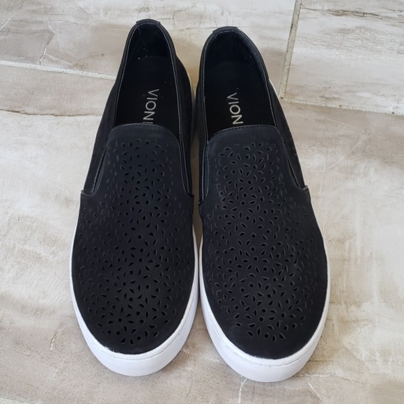 Vionic Black Suede Loafers - Picture 4 of 6